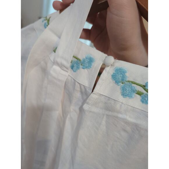 Fanm Mon x Andie Kepez Kaftan Linen Maxi Dress NWT - Picture 11 of 11